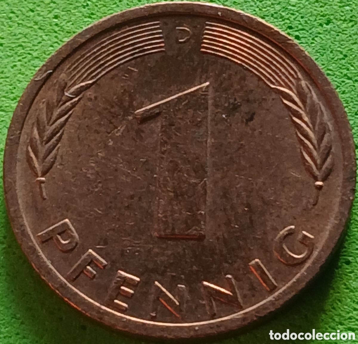 Monedas antiguas de Europa: Alemania Occidental 1 pfennig 1982 D km#105