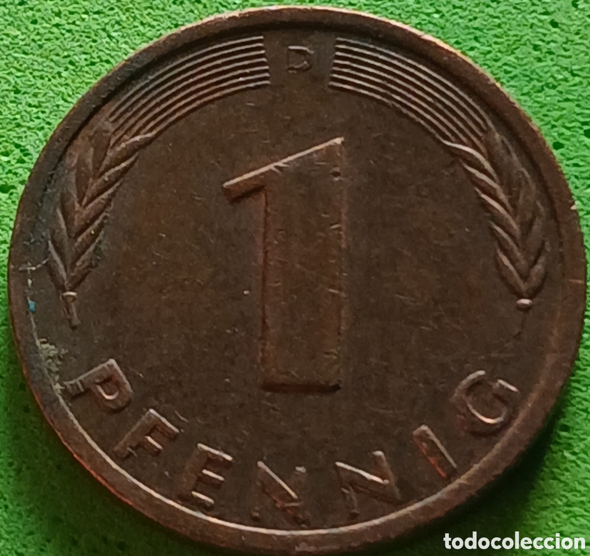 Monedas antiguas de Europa: Alemania Occidental 1 pfennig 1983 D km#105