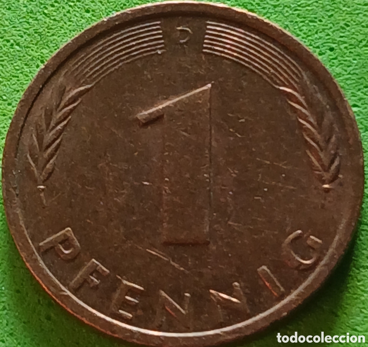 Monedas antiguas de Europa: Alemania Occidental 1 pfennig 1984 D km#105