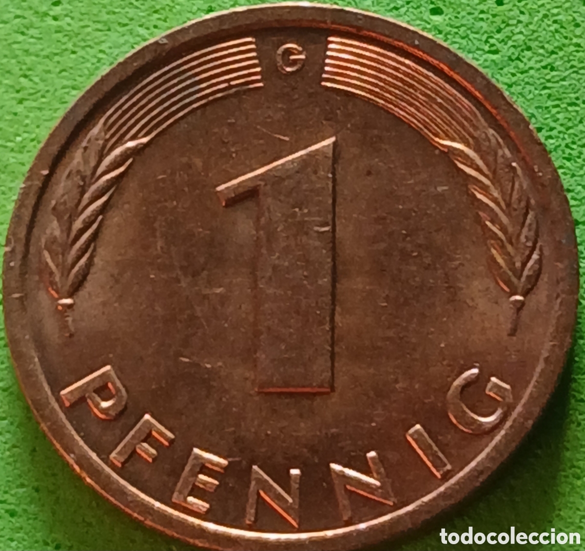 Monedas antiguas de Europa: Alemania Occidental 1 pfennig 1988 G km#105