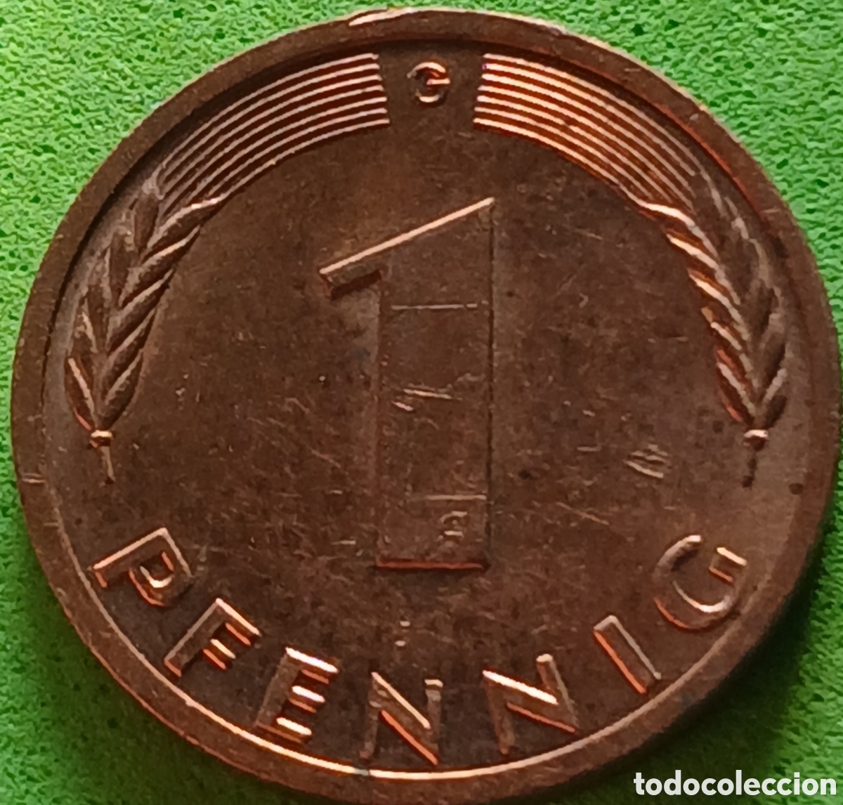 Monedas antiguas de Europa: Alemania Federal 1 pfennig 1995 G km#105