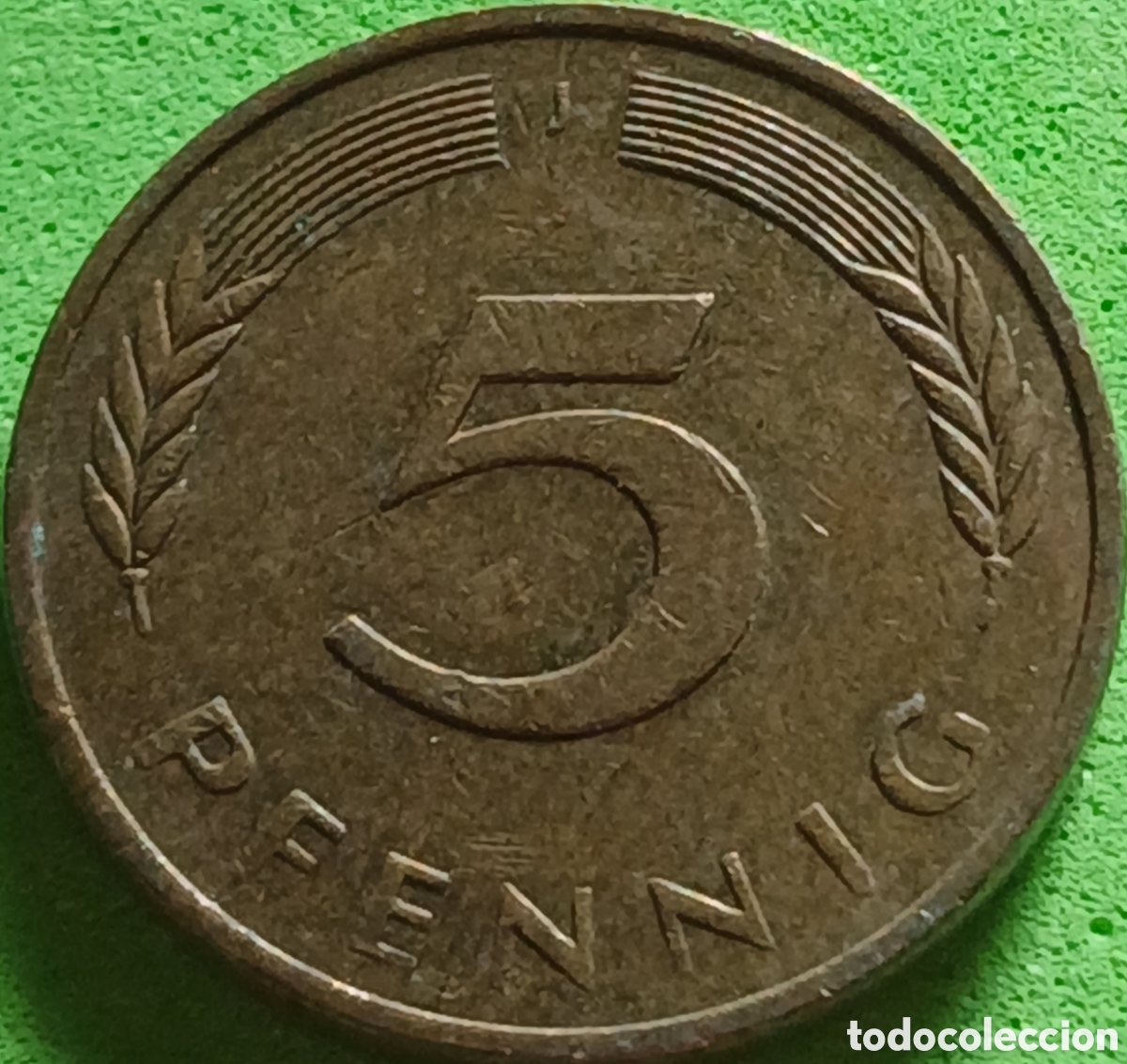 Monedas antiguas de Europa: Alemania Occidental 5 pfennig 1979 J km#107