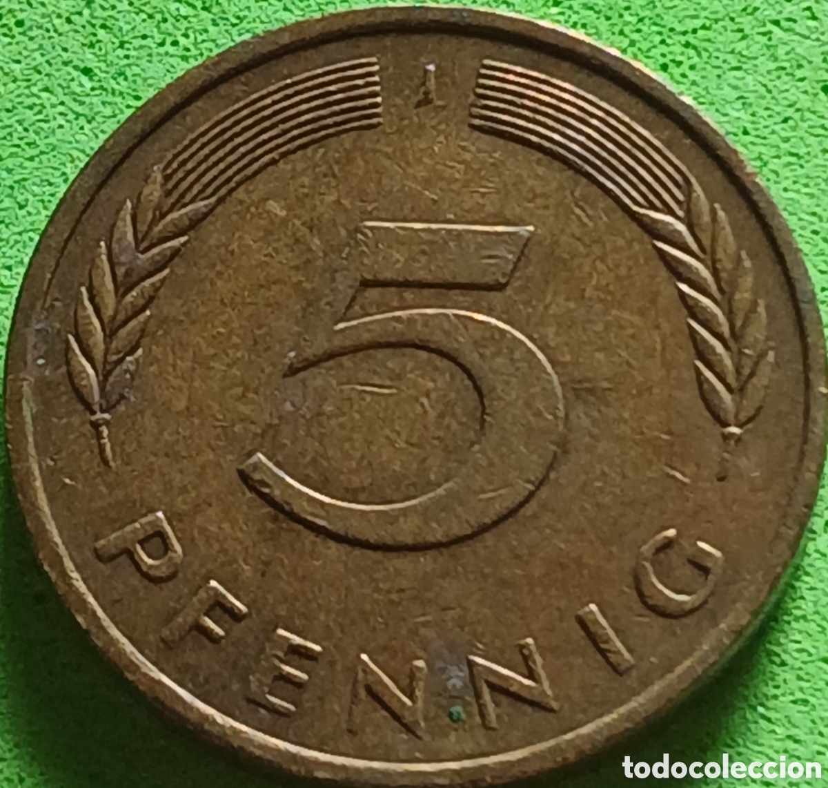 Monedas antiguas de Europa: Alemania Occidental 5 pfennig 1978 J km#107