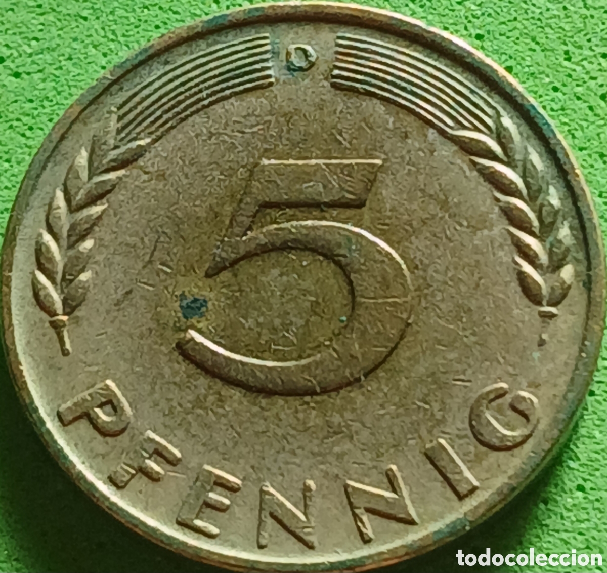 Monedas antiguas de Europa: Alemania Occidental 5 pfennig 1950 D km#107