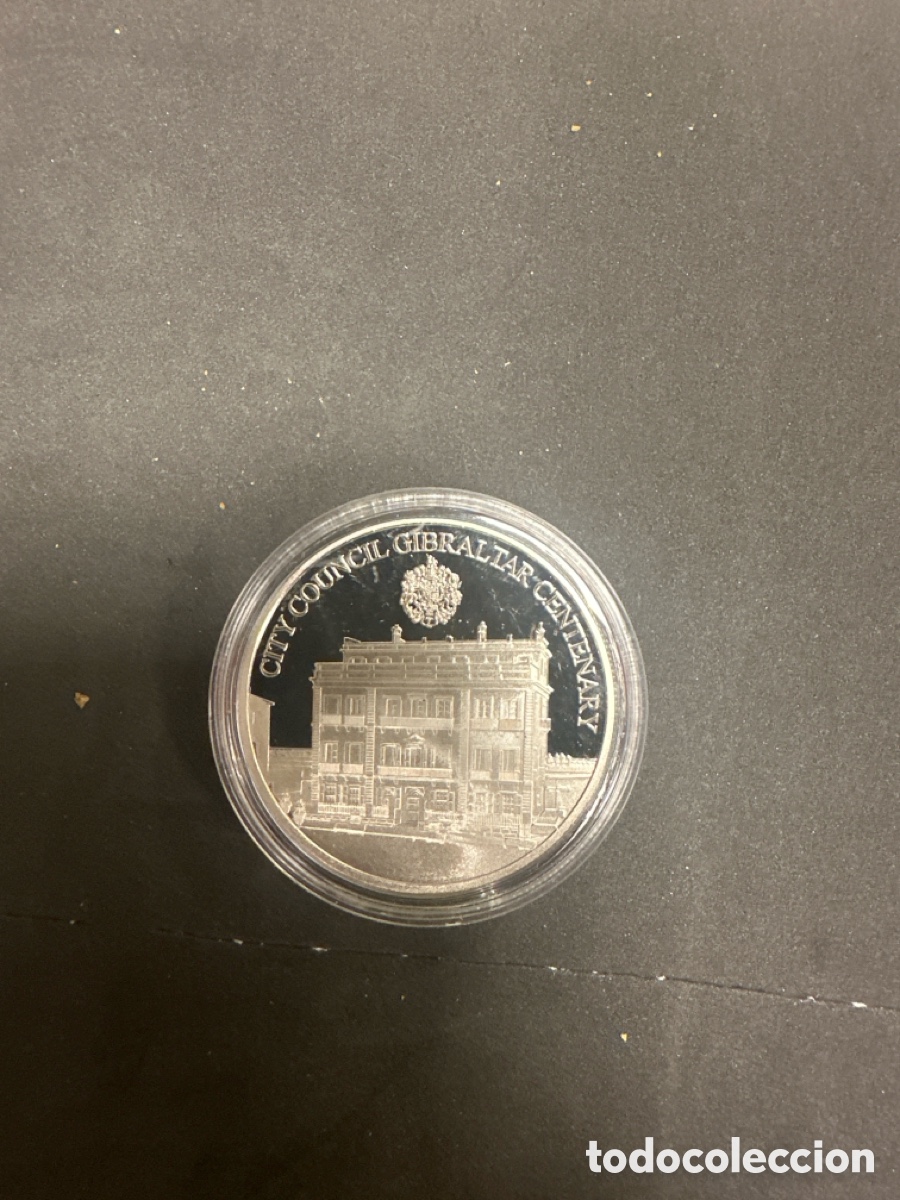 Monedas antiguas de Europa: Moneda de Gibraltar de 5 libras Ayuntamiento de Gibraltar,