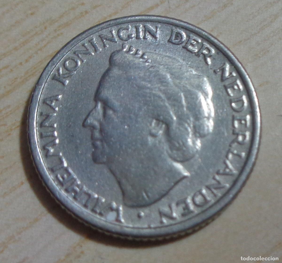 Monedas antiguas de Europa: MONEDA: 10 CENTAVOS, HOLANDA 1948 - Foto 1