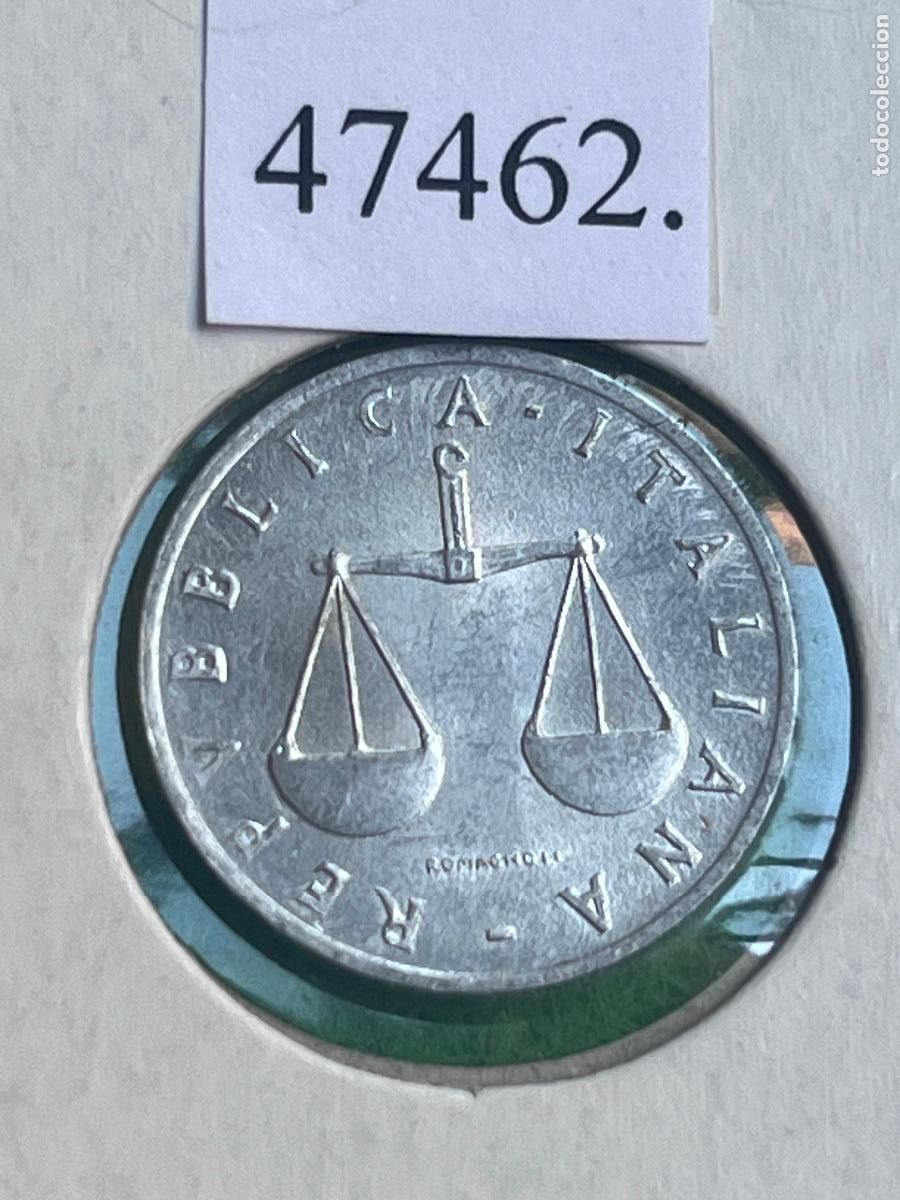Monedas antiguas de Europa: Italia 1 lira 1955 ...........