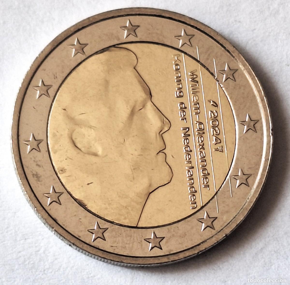 Monedas antiguas de Europa: PAISES BAJOS - MONEDA DE 2 EUROS DEL A&Ntilde;O 2024 - - BIEN CONSERVADA