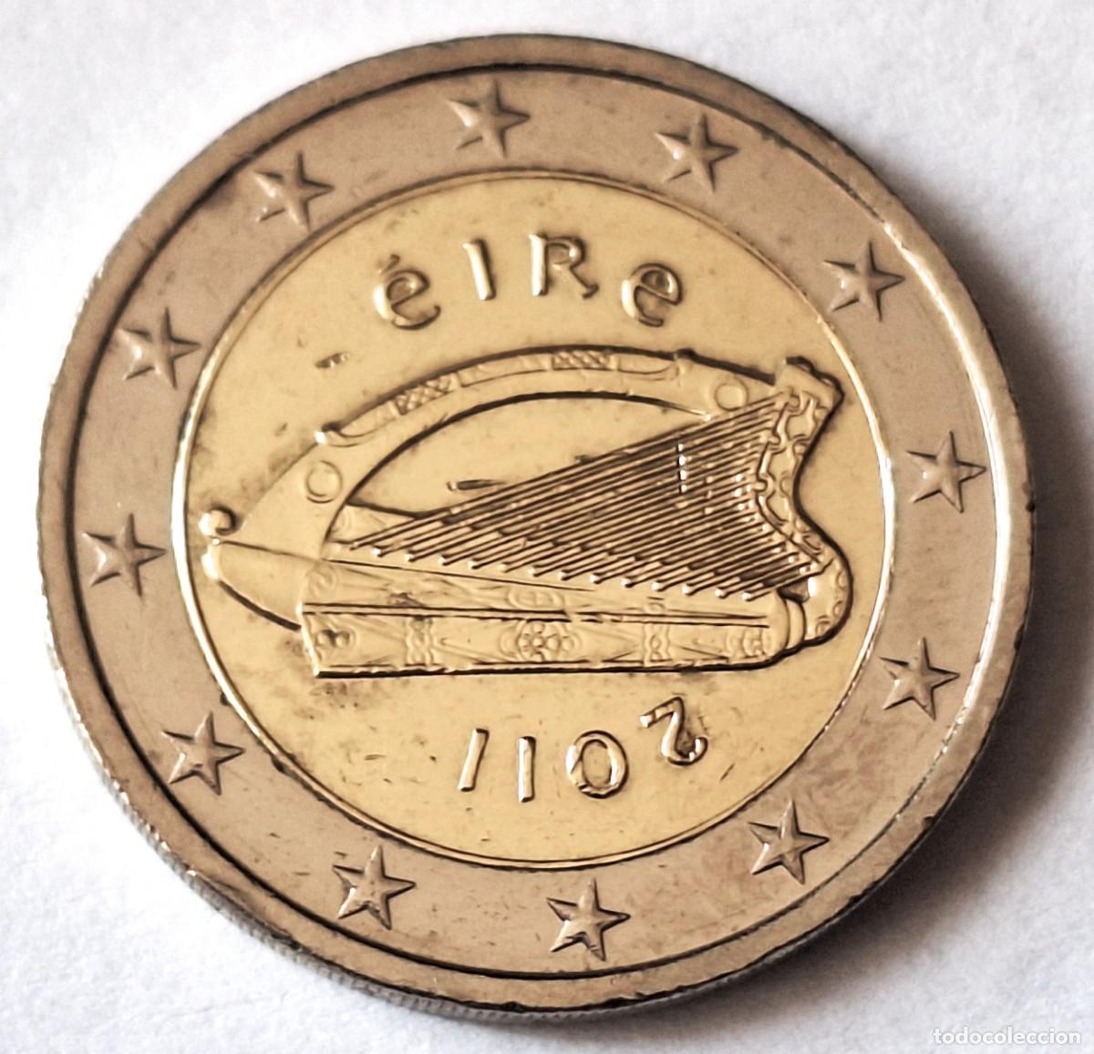 Monedas antiguas de Europa: IRLANDA - MONEDA DE 2 EUROS DEL A&Ntilde;O 2011 - - BIEN CONSERVADA