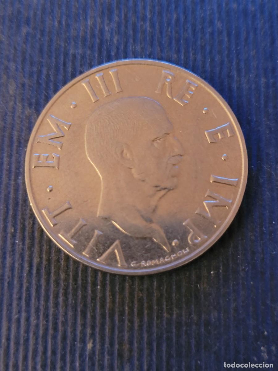 Monedas antiguas de Europa: Moneda 2 liras 1940 No magn&eacute;tica Italia