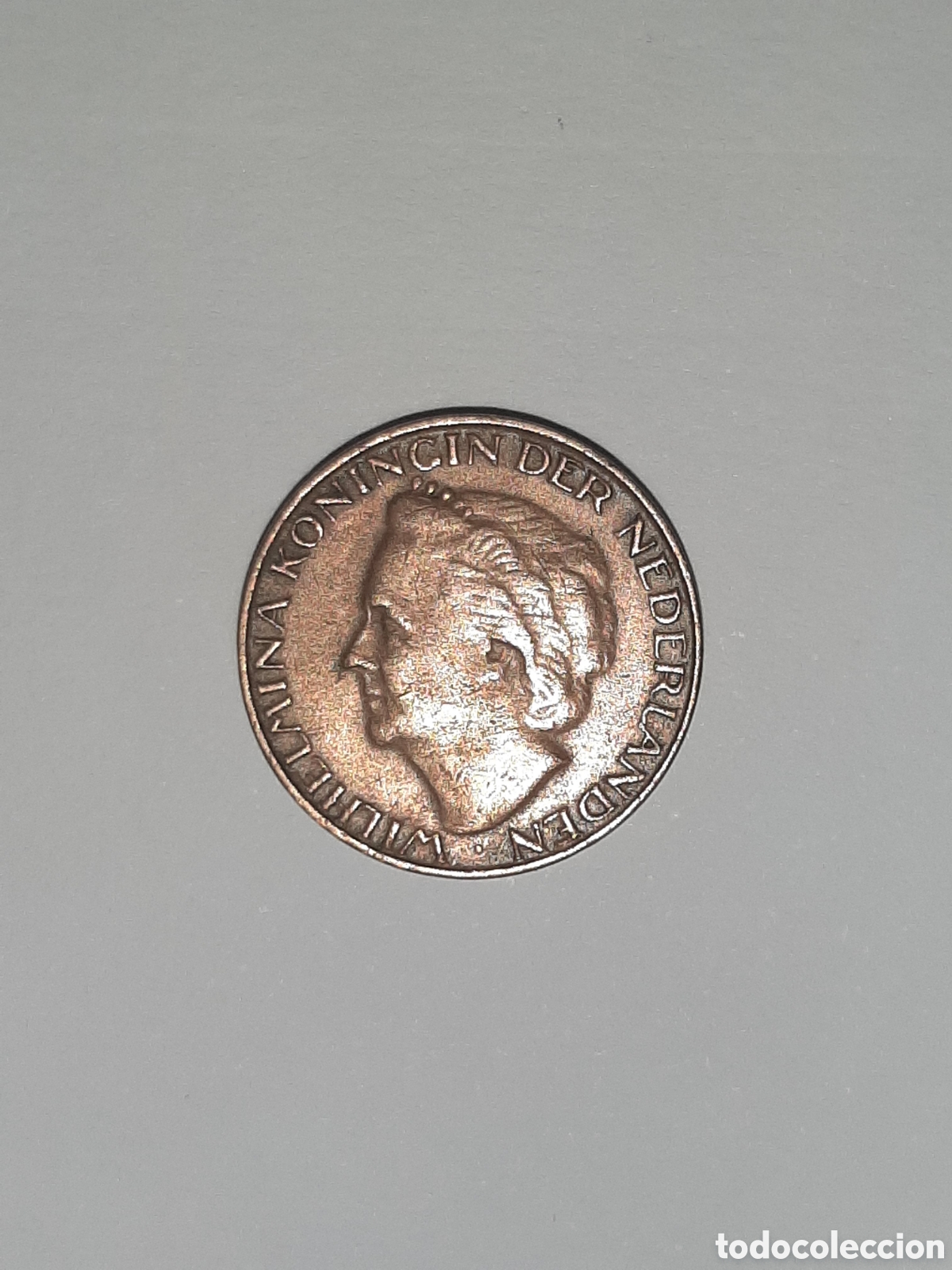 Monedas antiguas de Europa: HOLANDA GUILLERMINA 1 CENT. 1948