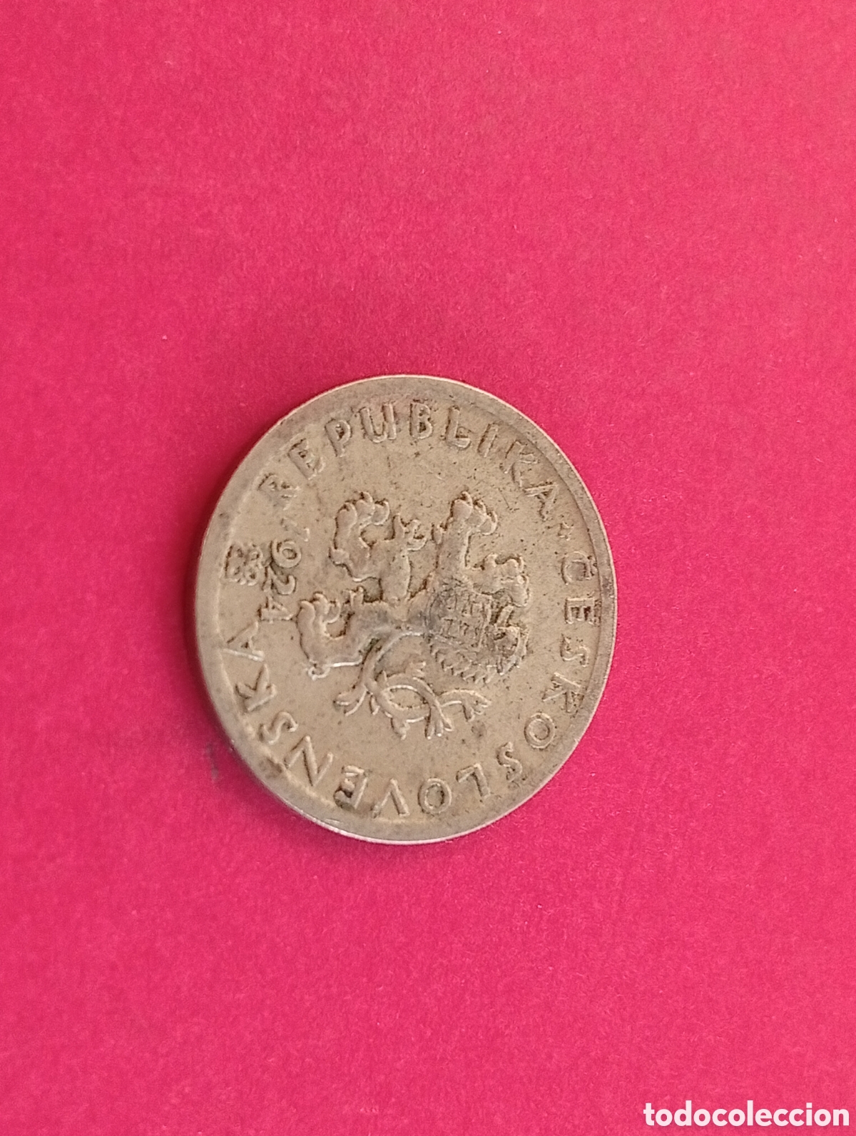 Monedas antiguas de Europa: 20 halleru de Checoslovaquia 1924