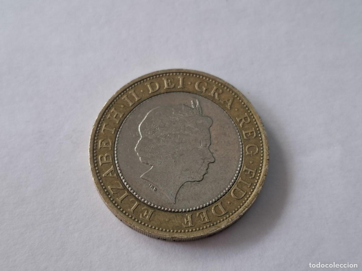 Monedas antiguas de Europa: MONEDA de 2 POUNDS de 2004 INGLATERRA en BC