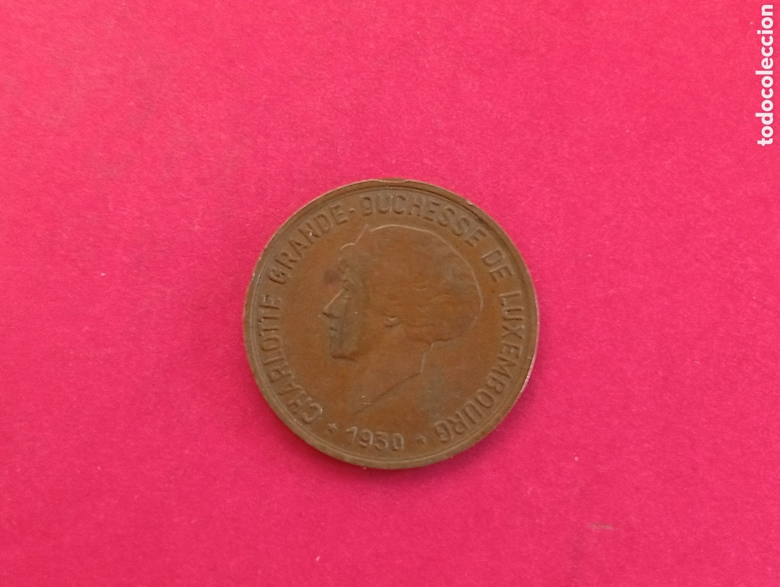 Monedas antiguas de Europa: 10 centimes de Luxemburgo 1930