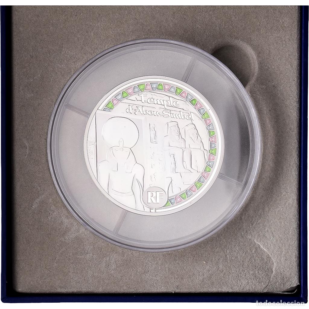 Monedas antiguas de Europa: [#1545603] Francia, 50 Euro, Egypte, Temple d'Abou-Simbel, 2012, MDP, Plata, FDC