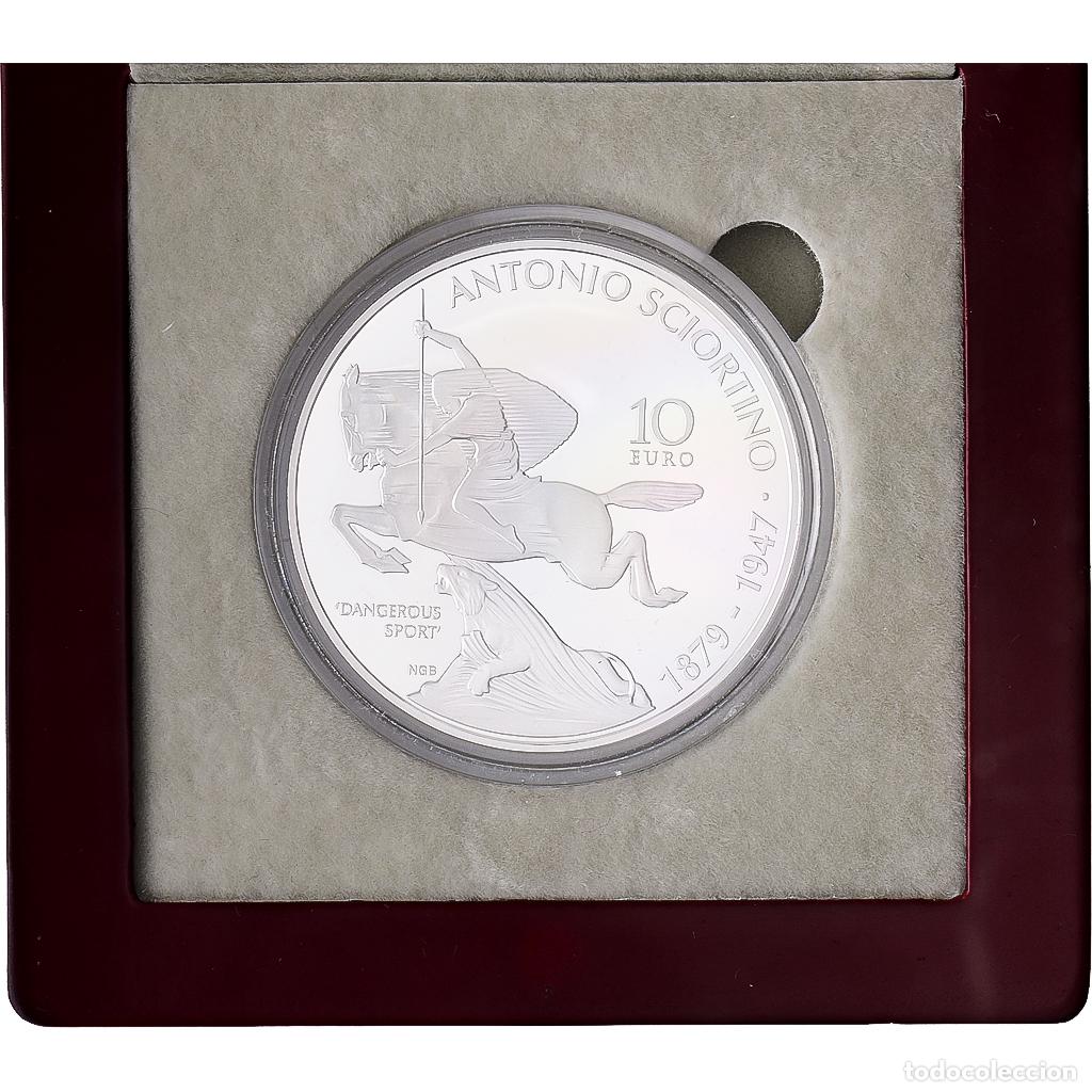 Monedas antiguas de Europa: [#1545486] Malta, 10 Euro, Antonio Sciortino, Prueba, 2016, Royal Dutch Mint, Plata, FDC