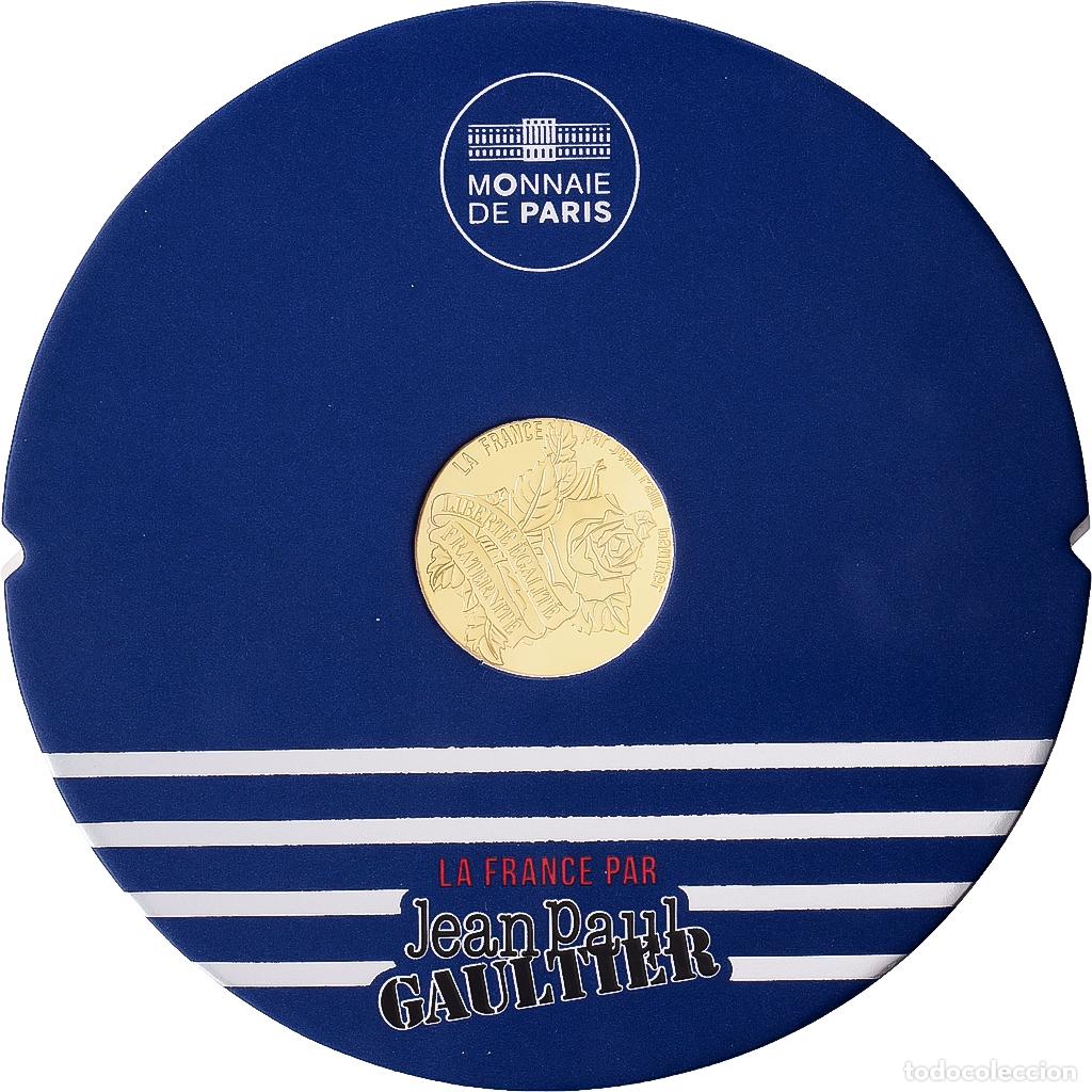 Monedas antiguas de Europa: [#1545616] Francia, 200 Euro, Jean-Paul Gaultier - La France, Prueba, 2017, MDP, Oro, FDC