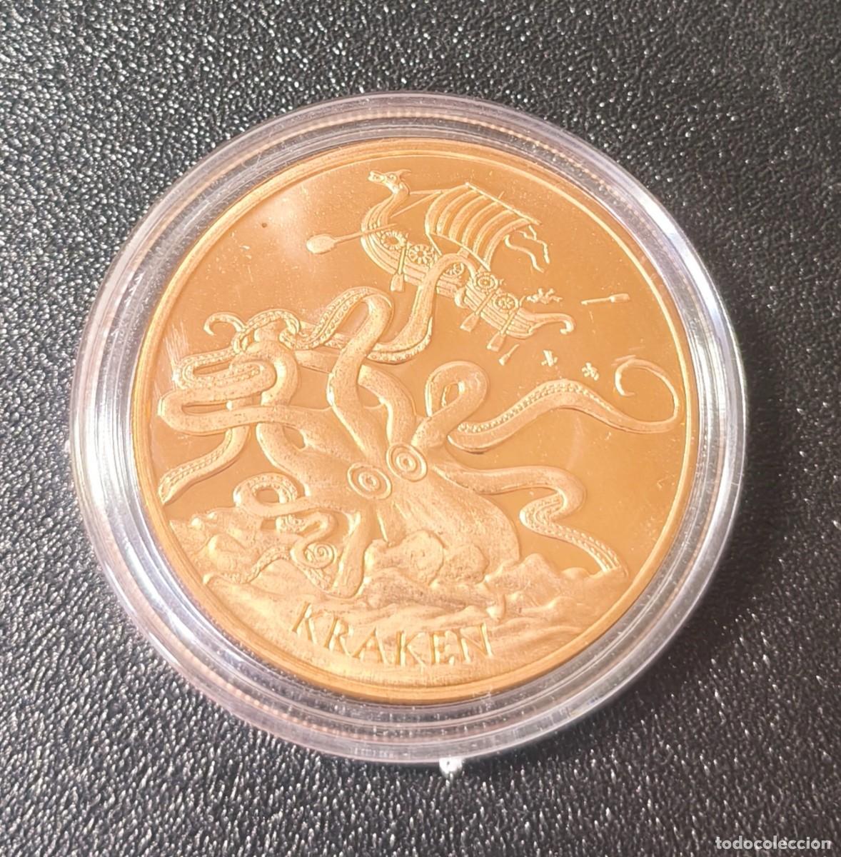 Monedas antiguas de Europa: Moneda 1 oz Kraken (SC)
