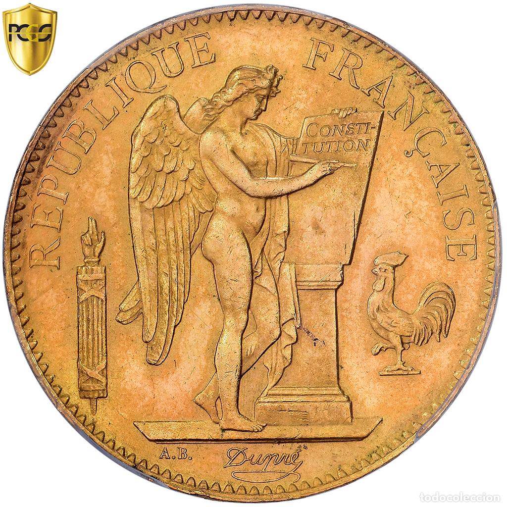 Monedas antiguas de Europa: [#1545733] Francia, 100 Francs Or, 1886, MDP, Oro, PCGS, MS64, Gadoury:1137