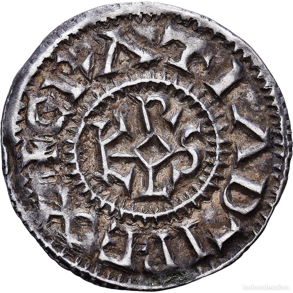 Monedas antiguas de Europa: [#1545726] Francia, Charles le Chauve, Denarius, 840-875, Rennes, Plata, MBC, Prou:651-52