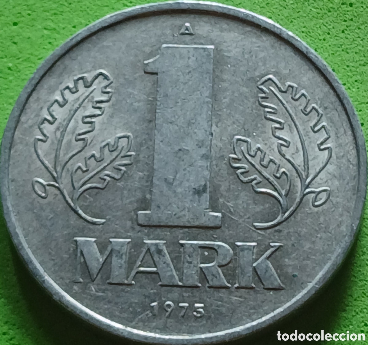 Monedas antiguas de Europa: Alemania Oriental 1 marco 1975 km#35.2