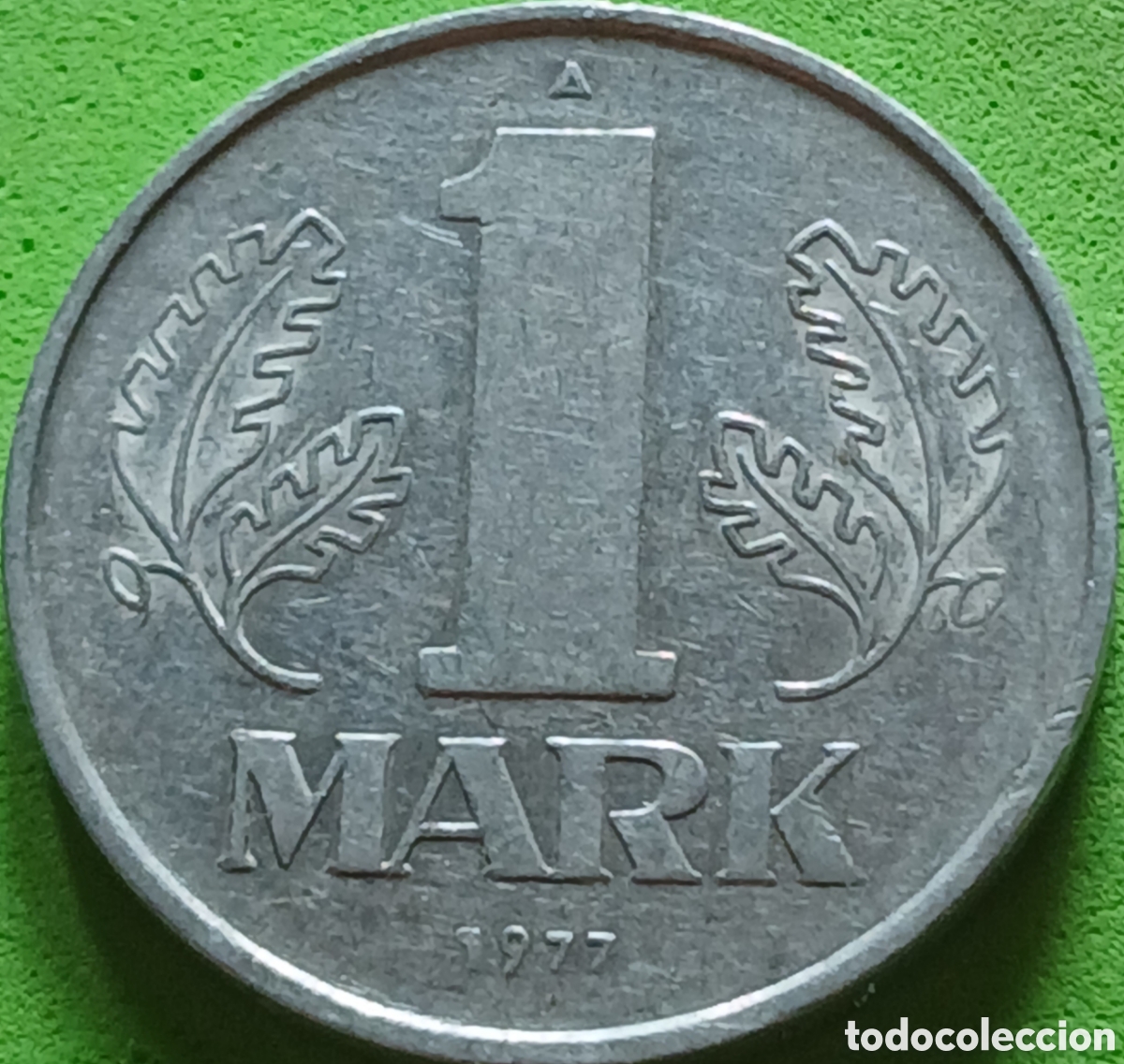 Monedas antiguas de Europa: Alemania Oriental 1 marco 1977 km#35.2