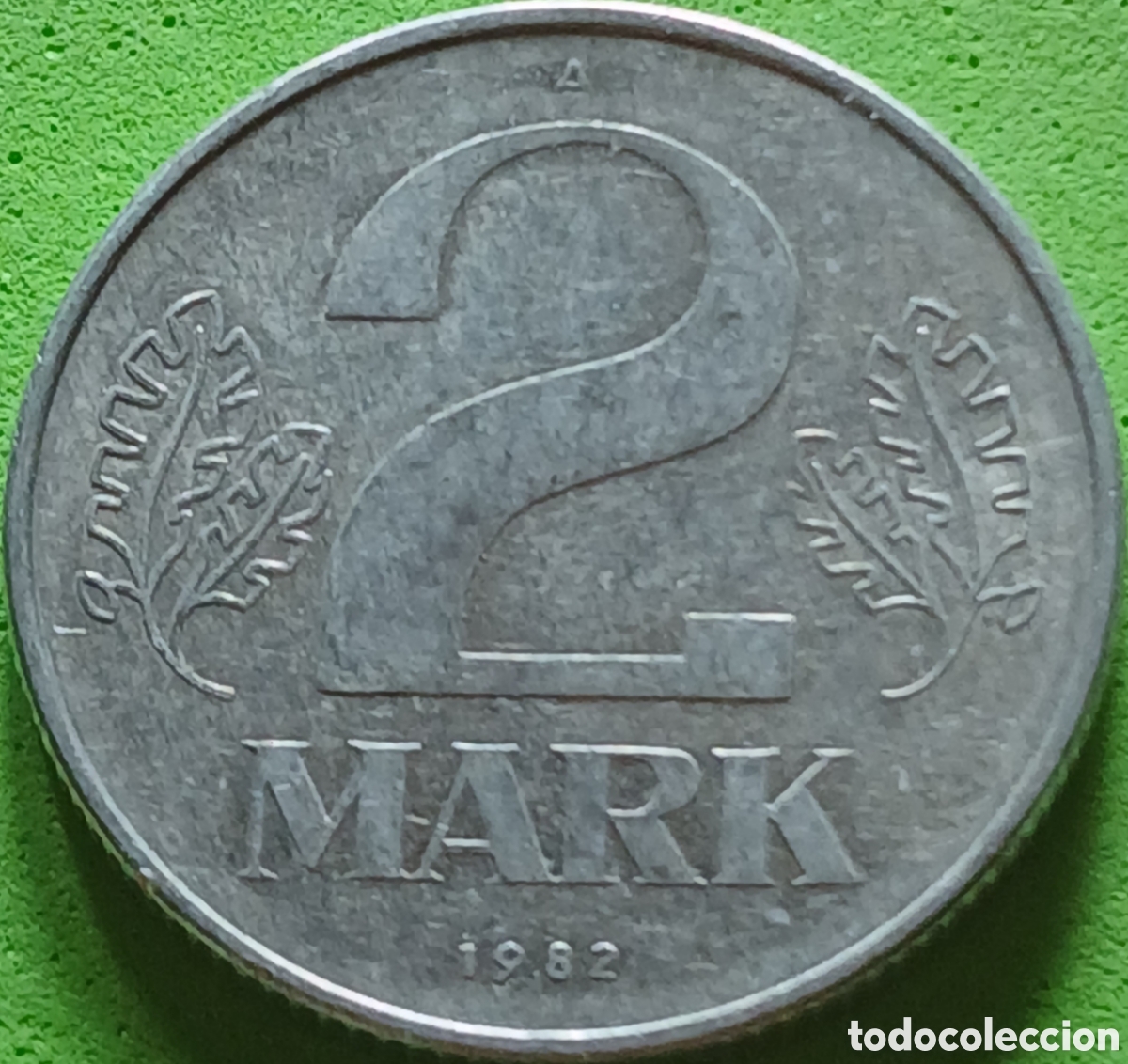 Monedas antiguas de Europa: Alemania Oriental 2 marcos 1982 km#48
