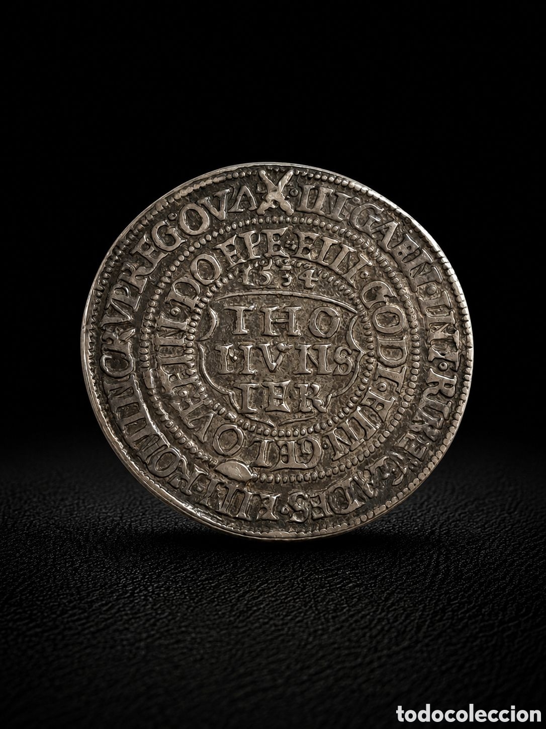 Old Coins of Europe: Muy raro thaler y medio de 43,92 gr en plata a&ntilde;o 1534 acu&ntilde;ada en M&uuml;nster