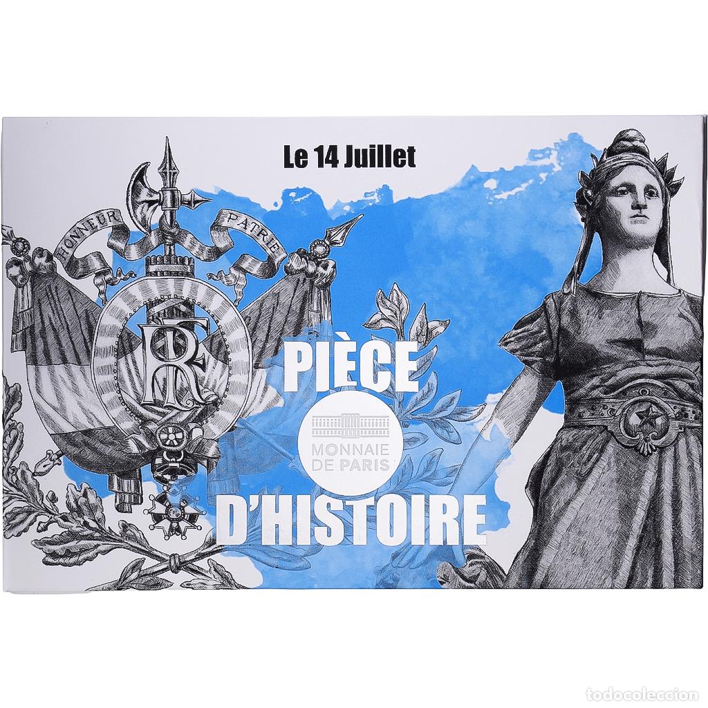 Monedas antiguas de Europa: [#1545599] Francia, 50 Euro, Pi&egrave;ce d'Histoire - Le 14 Juillet, BU, 2019, MDP, Plata, FDC