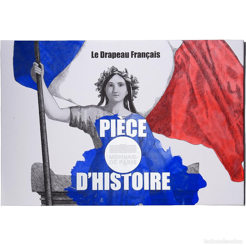 Monedas antiguas de Europa: [#1545600] Francia, 50 Euro, Pi&egrave;ce d'Histoire - Le Drapeau Fran&ccedil;ais, BU, 2019, MDP