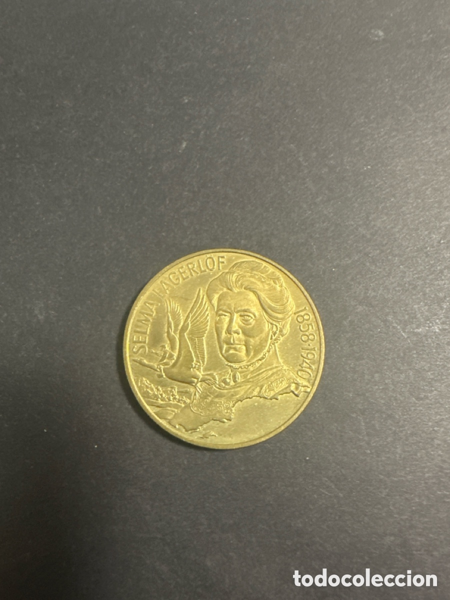Monedas antiguas de Europa: Moneda de Suecia de 5 euros a&ntilde;o 1996, sin circular
