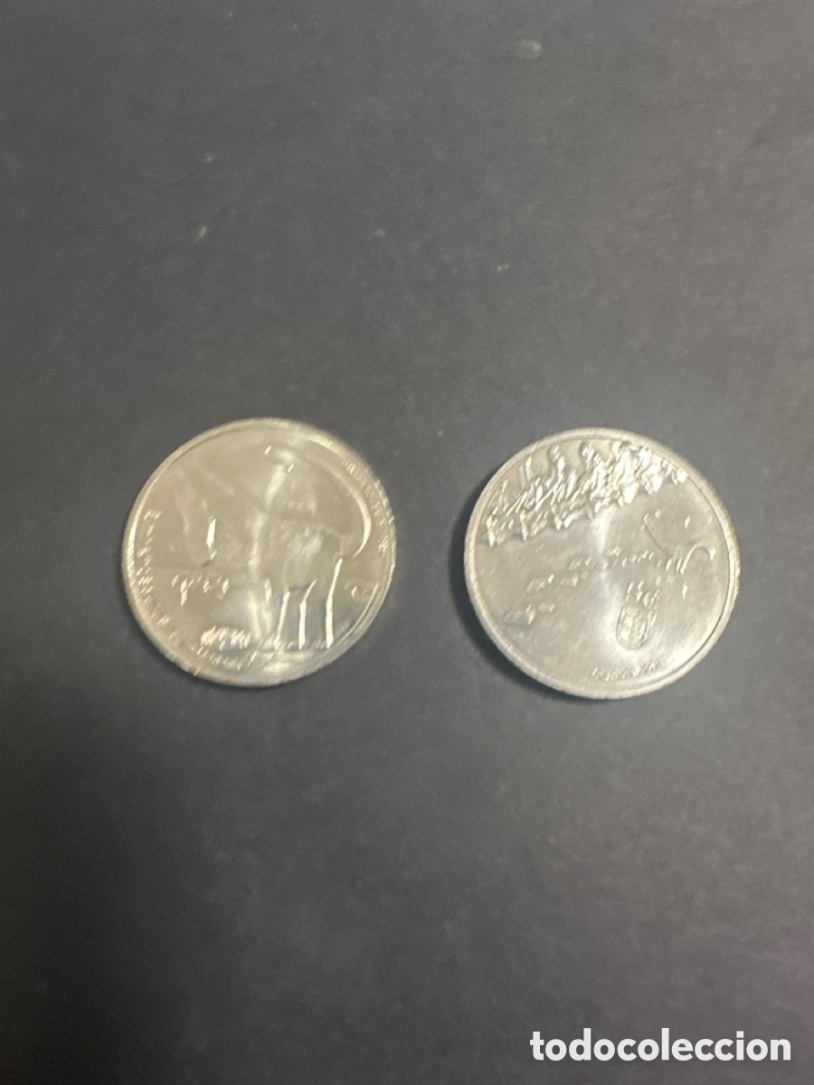 Monedas antiguas de Europa: Moneda de Portugal de 5 euros serie dinosaurios, a&ntilde;o 2021, sin circular