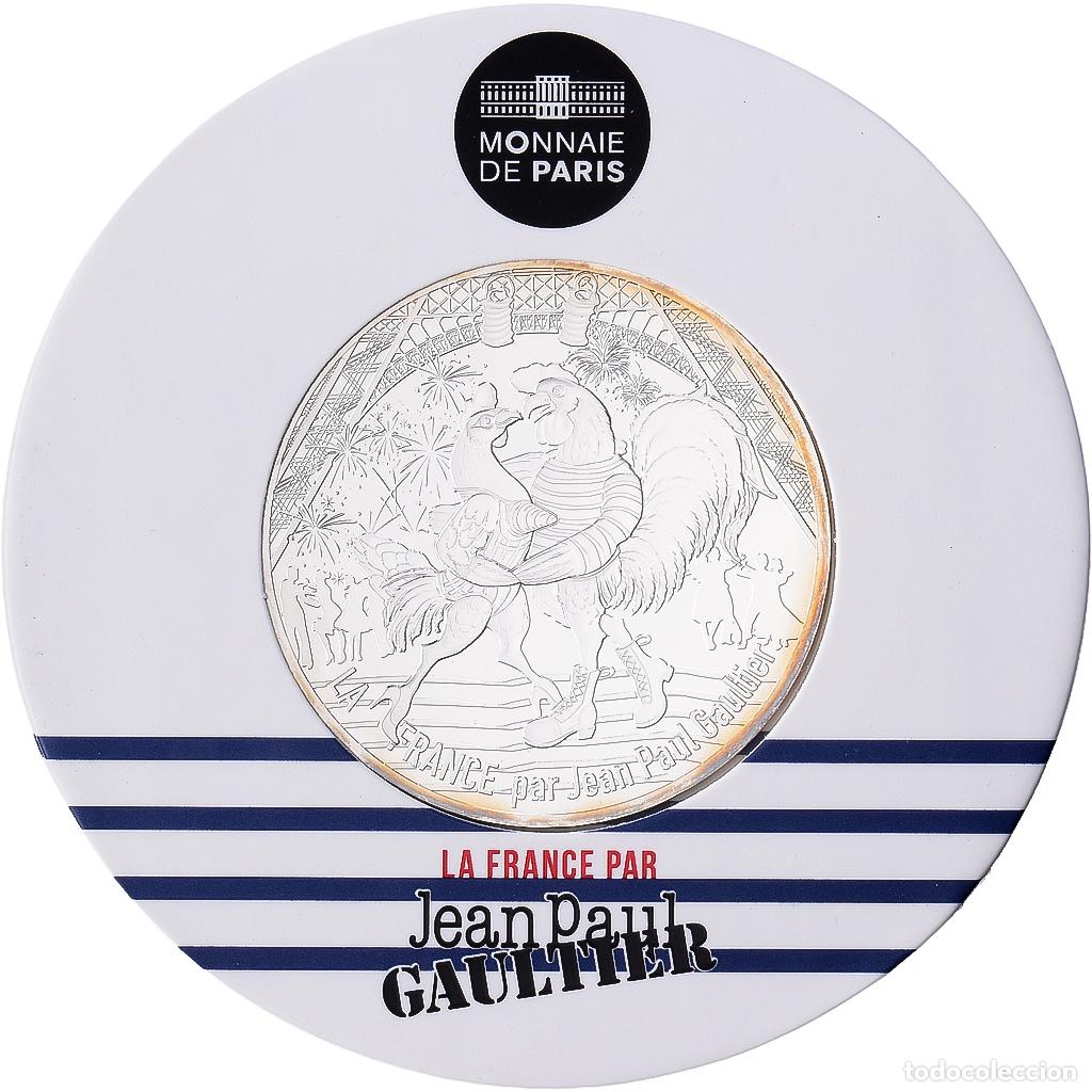 Monedas antiguas de Europa: [#1545617] Francia, 50 Euro, Jean-Paul Gaultier - Bal du 14 Juillet, 2017, MDP, Plata, FDC