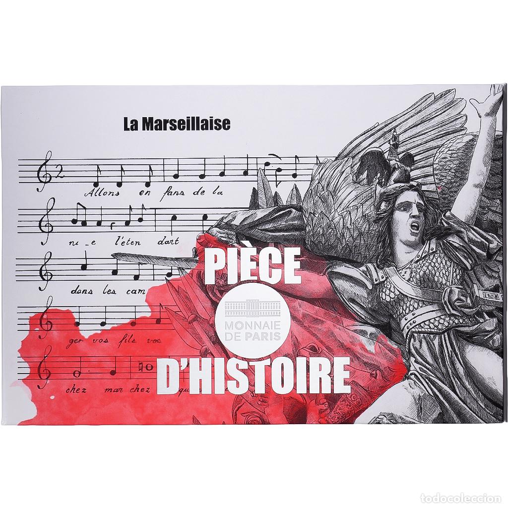 Monedas antiguas de Europa: [#1545602] Francia, 50 Euro, Pi&egrave;ce d'Histoire - La Marseillaise, BU, 2019, MDP, Plata