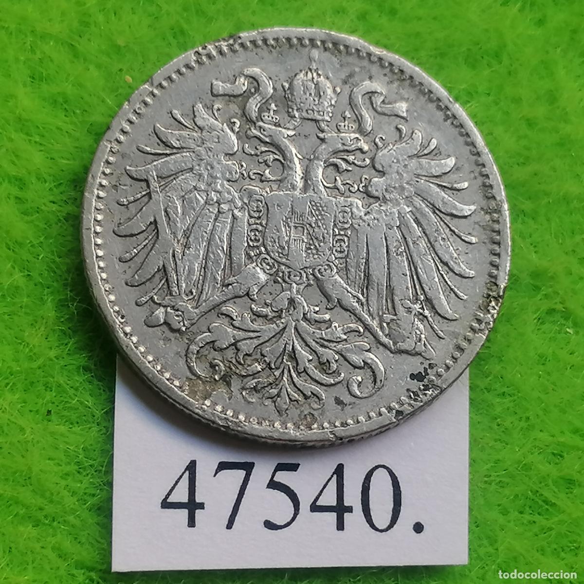 Monedas antiguas de Europa: Austria 10 heller 1894