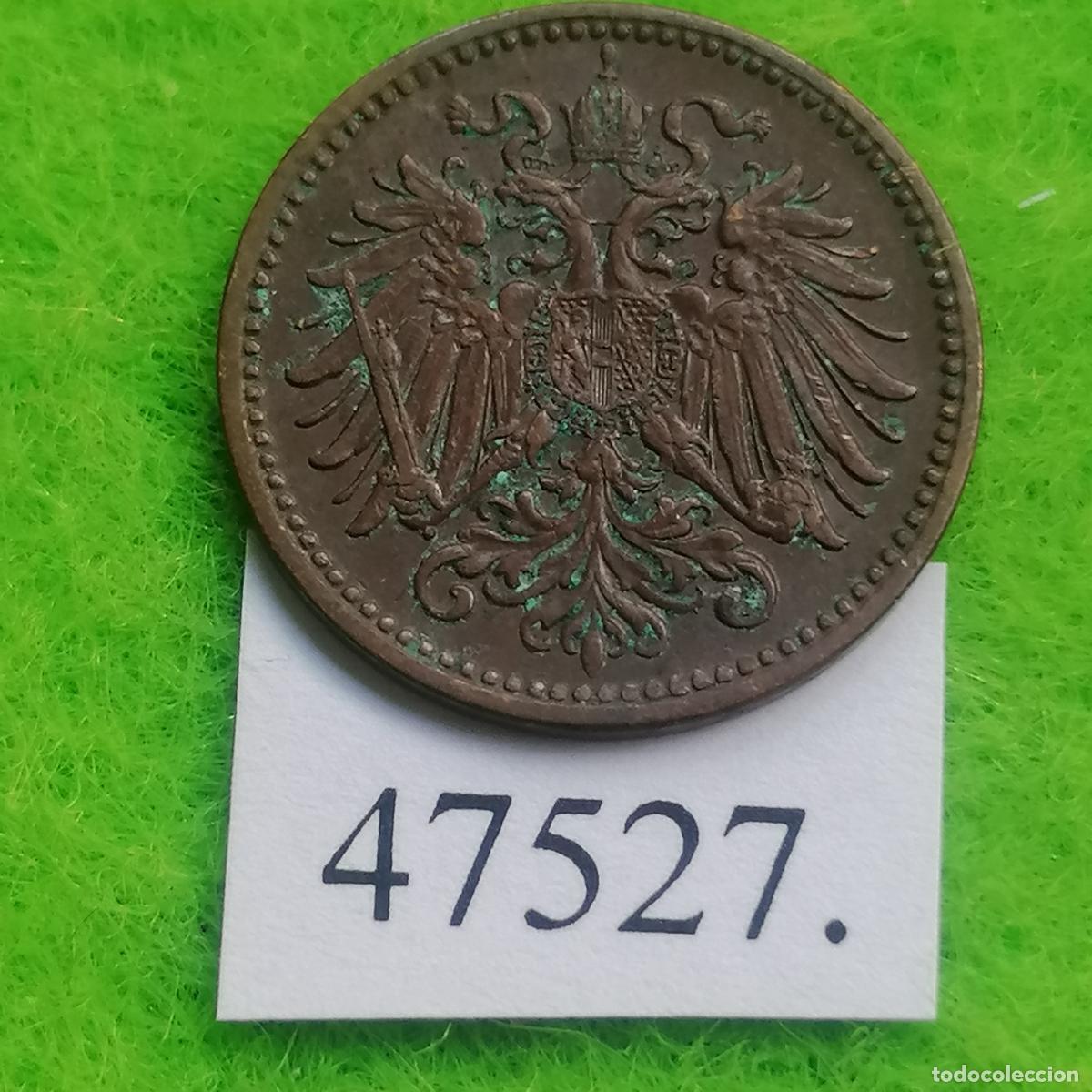 Monedas antiguas de Europa: Austria 1 heller 1912