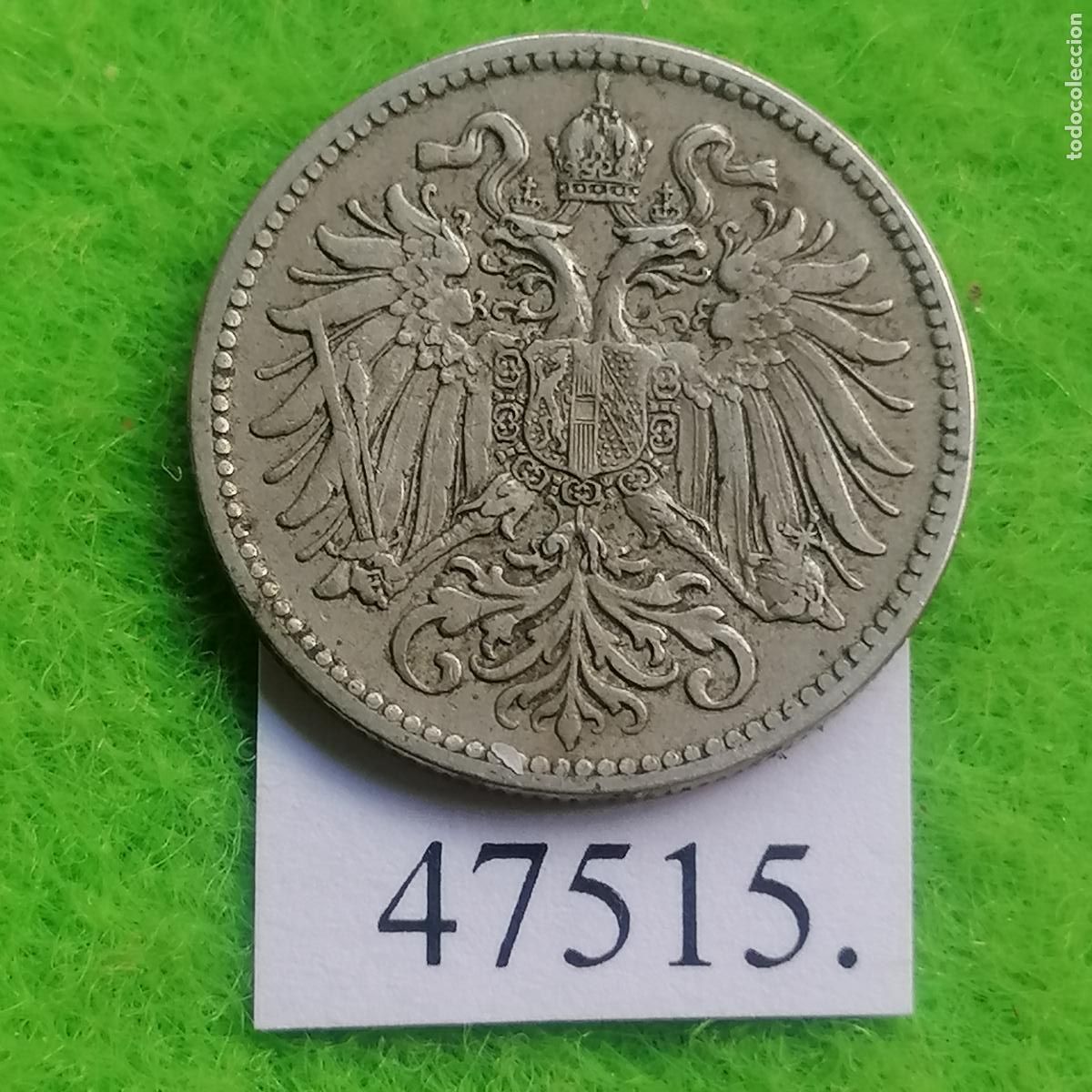 Monedas antiguas de Europa: Austria 10 heller 1915