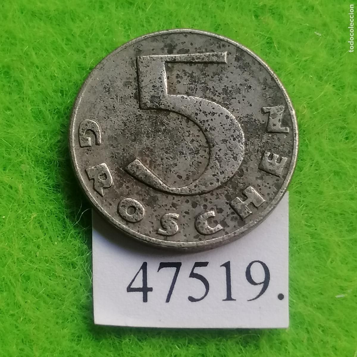 Monedas antiguas de Europa: Austria 5 groschen 1931