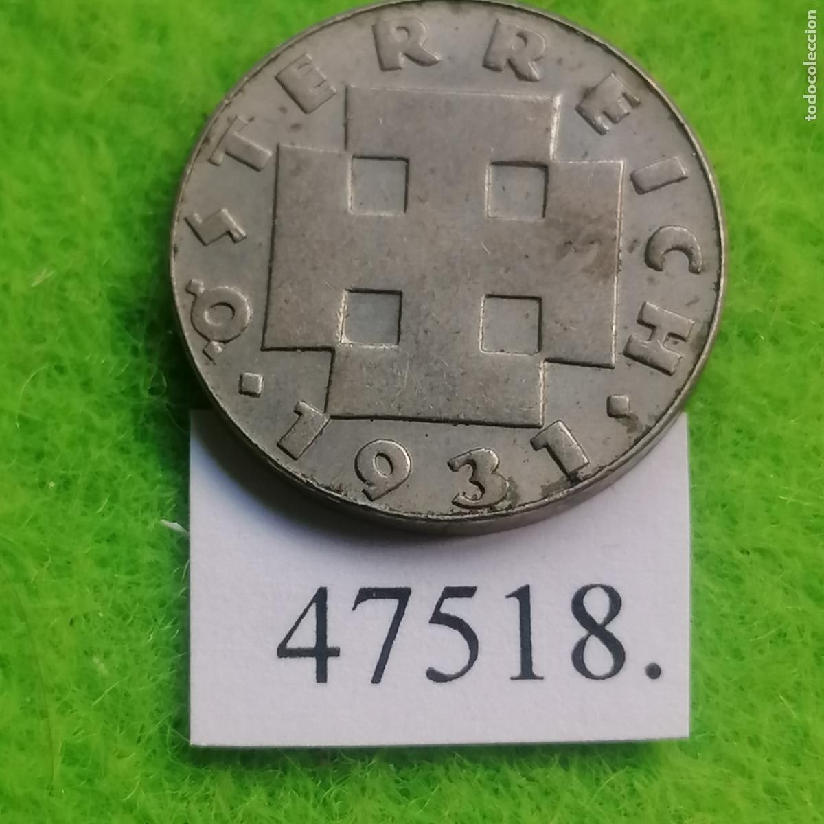Monedas antiguas de Europa: Austria 5 groschen 1931