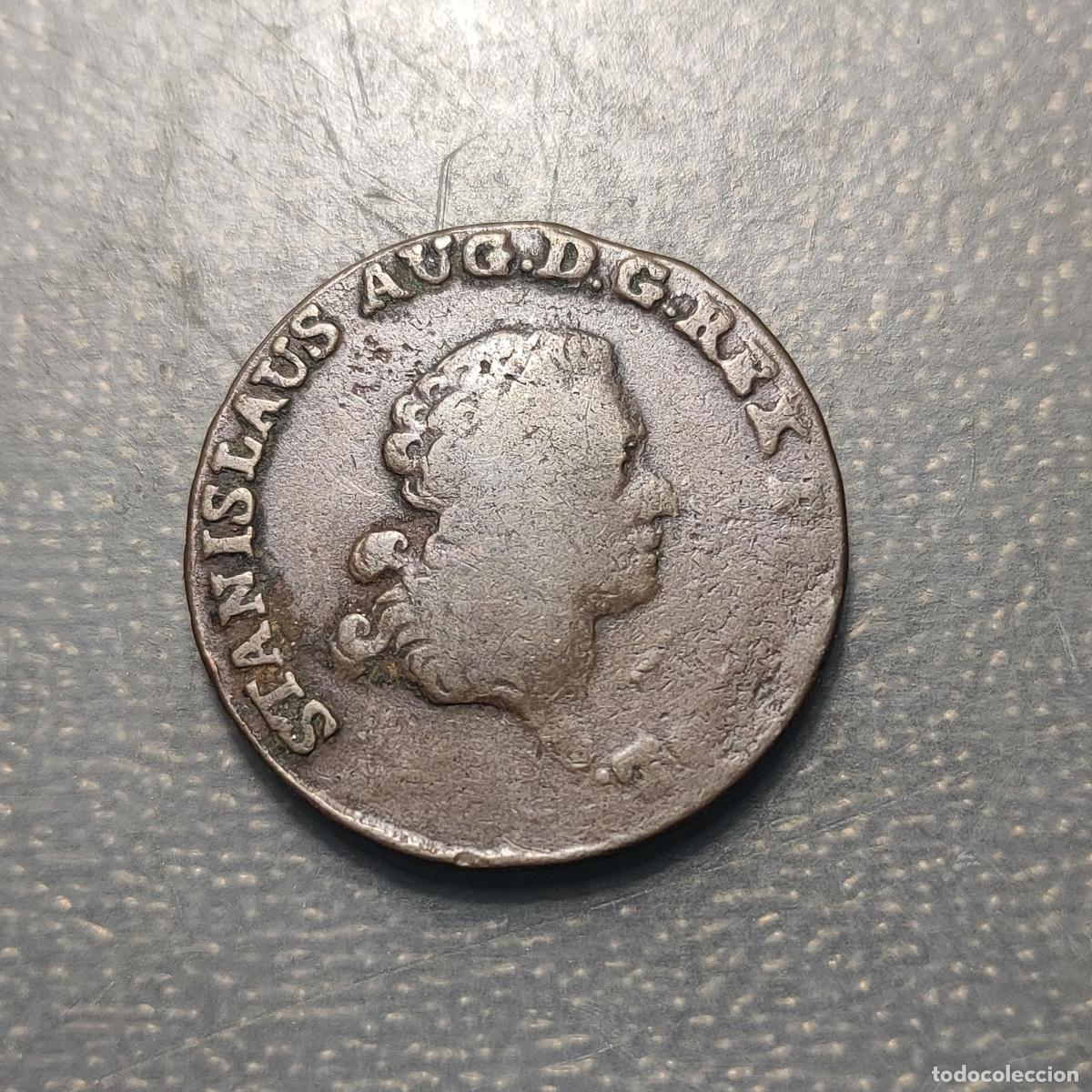 Monedas antiguas de Europa: POLONIA POLAND STANISLAUS AUGUSTUS PONIATOWSKI 3 GROSZ 3 GROSCHEN 1791 EB