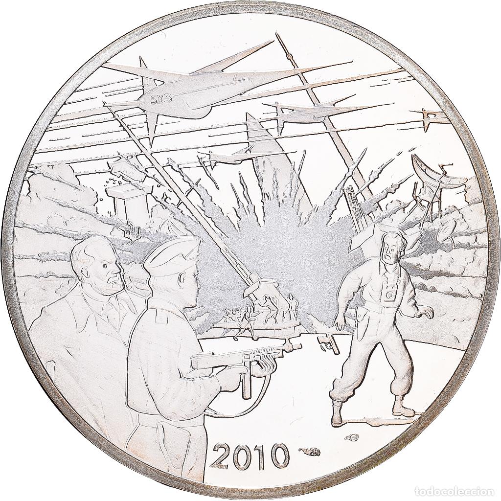 Monedas antiguas de Europa: [#1545589] Francia, 10 Euro, Blake & Mortimer, Prueba, 2010, MDP, Plata, FDC, Gadoury:EU