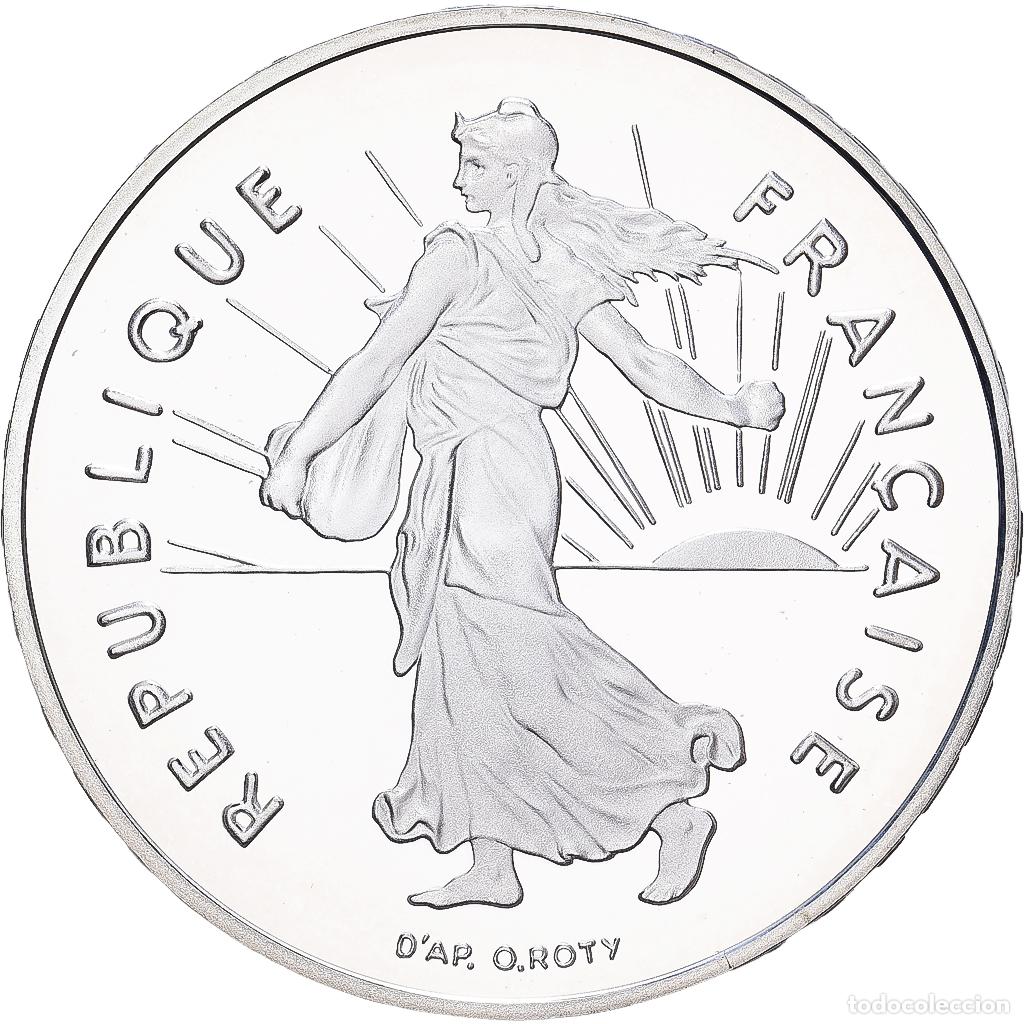 Monedas antiguas de Europa: [#1545702] Francia, 5 Francs, 2001, MDP, Prueba, Plata, FDC, KM:1309