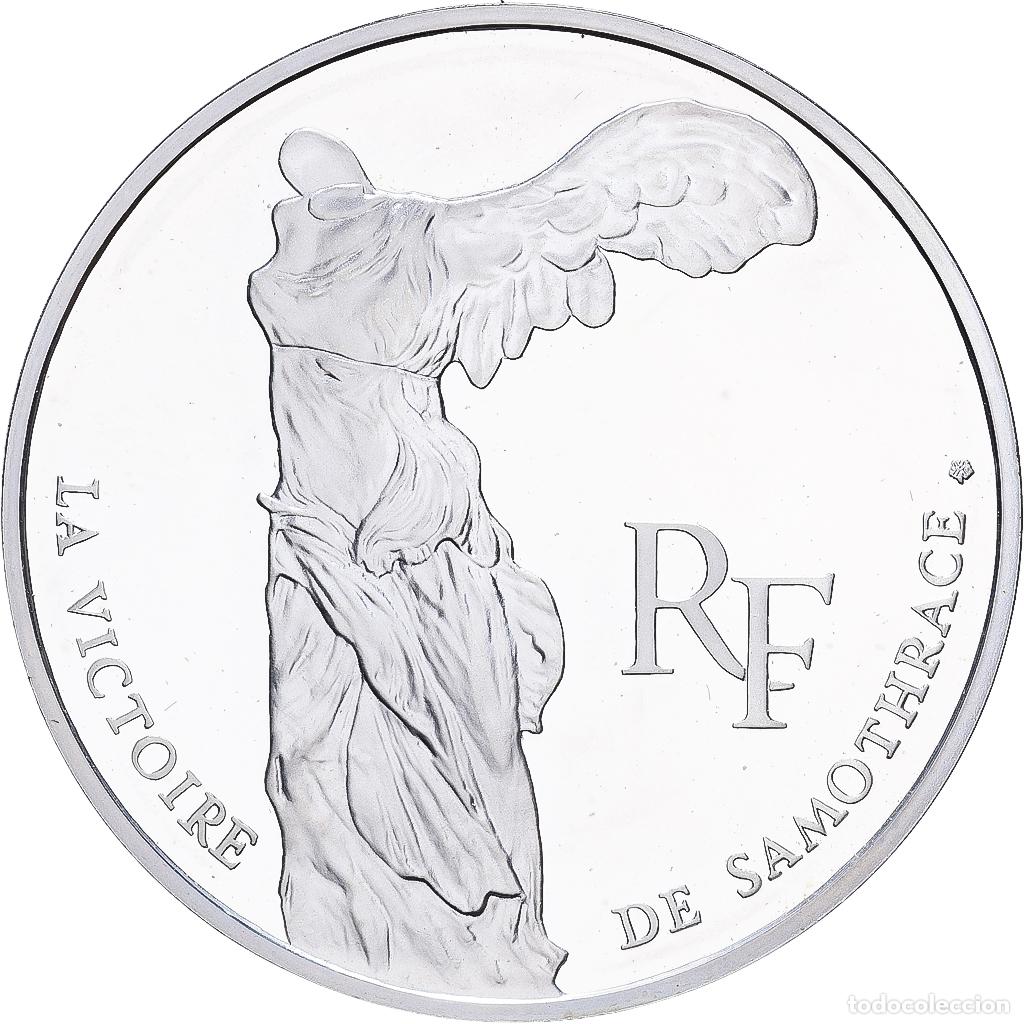 Monedas antiguas de Europa: [#1551435] Francia, 100 Francs, La Victoire de Samothrace, 1993, Paris, Prueba, Plata