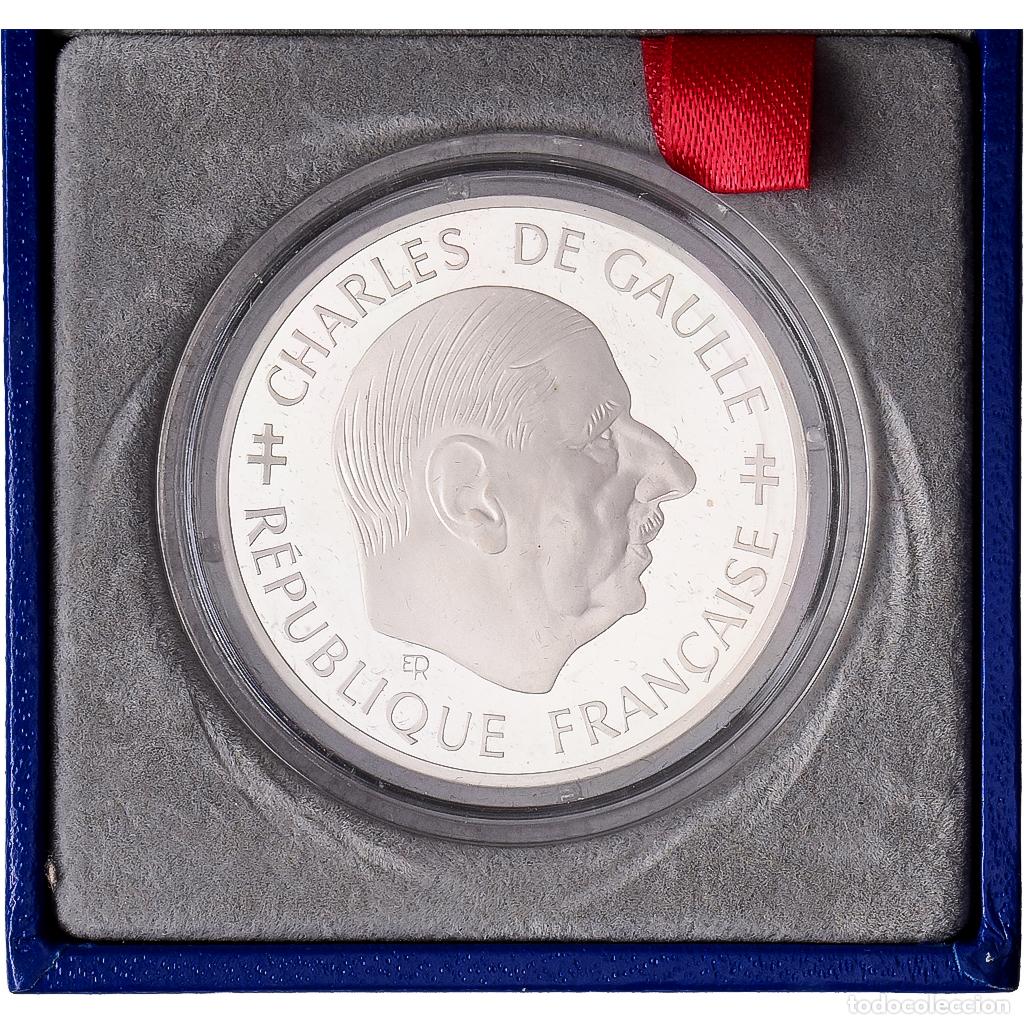 Monedas antiguas de Europa: [#1545756] Francia, 1 Franc, 1988, MDP, Prueba, Plata, FDC
