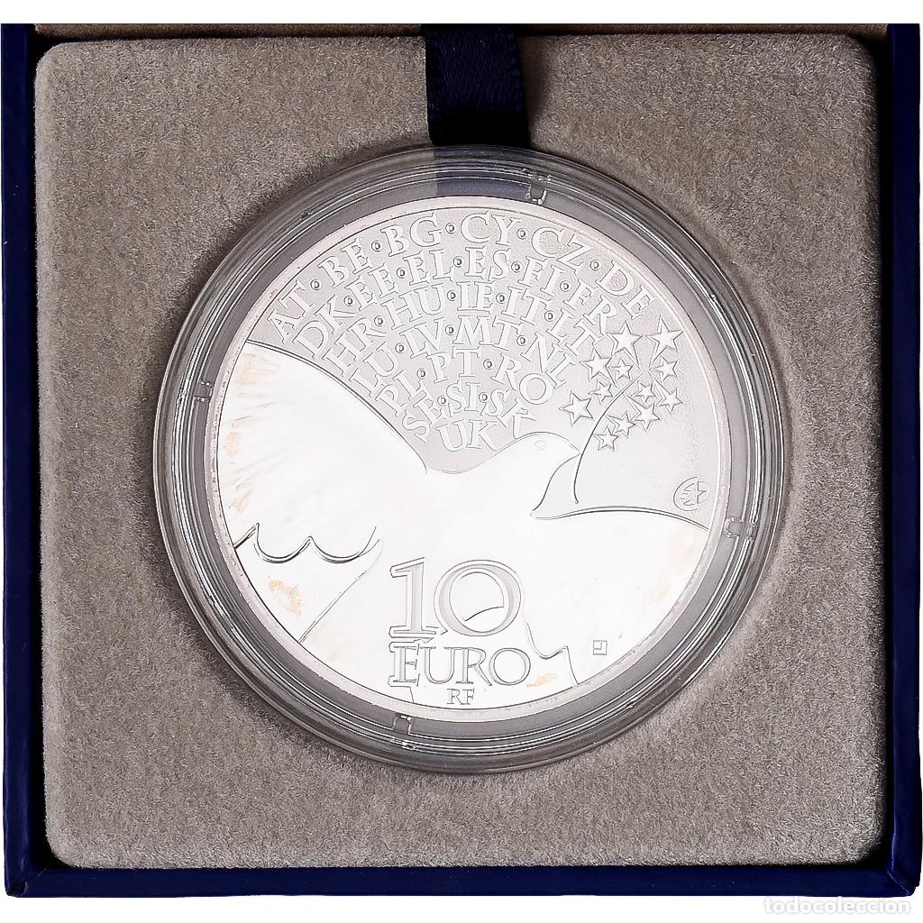 Monedas antiguas de Europa: [#1545490] Francia, 10 Euro, Europa, la paix en Europe, Prueba, 2015, MDP, Plata, FDC