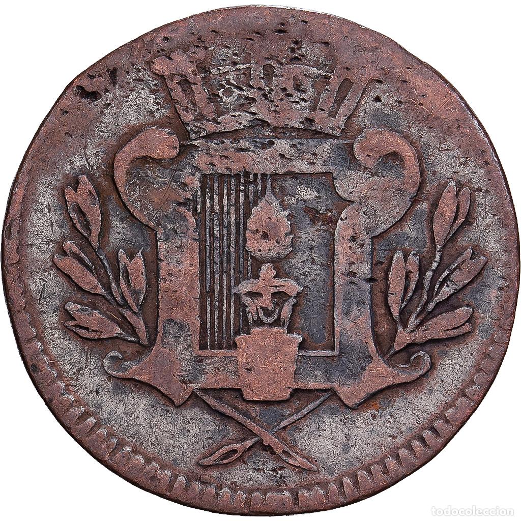 Monedas antiguas de Europa: [#1261235] Estados alemanes, AUGSBURG, Heller, &rdquo;1793&rdquo;, Cobre, BC+, KM:188