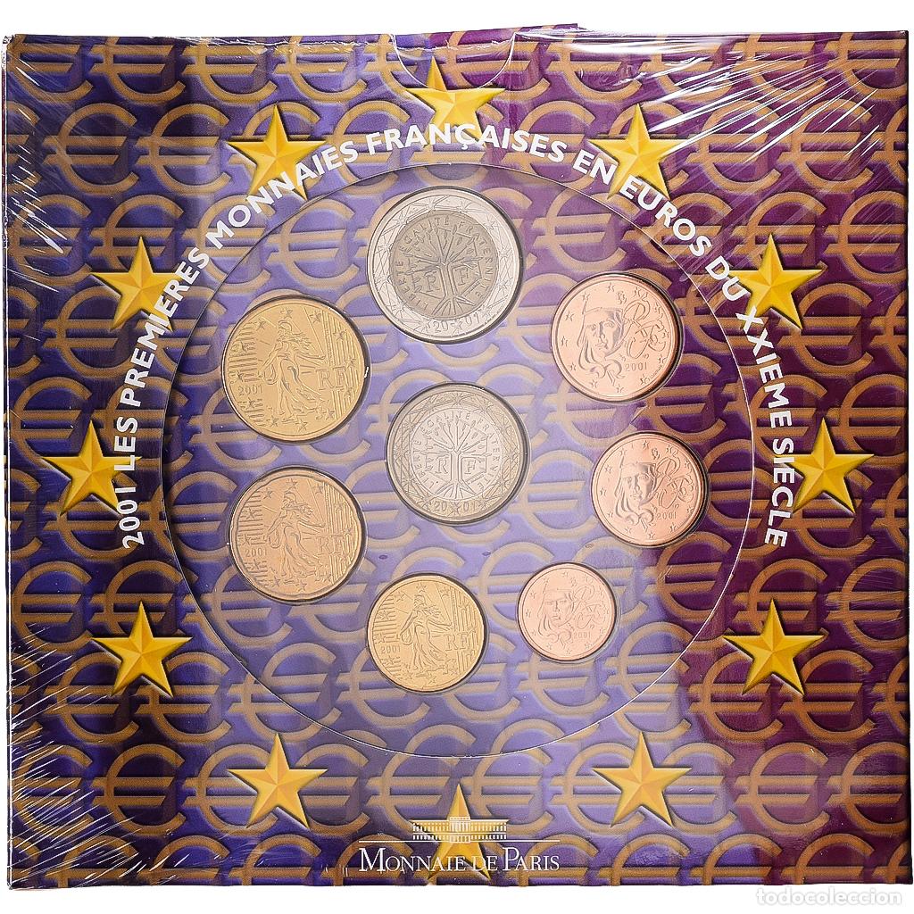 Monedas antiguas de Europa: [#1545742] Francia, Set 1 ct. - 2 Euro, BU, 2001, MDP, Sin informaci&oacute;n, FDC