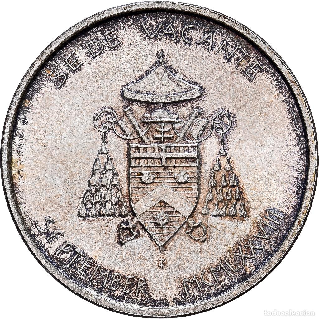 Monedas antiguas de Europa: [#1545691] CIUDAD DEL VATICANO, Sede Vacante, 500 Lire, 1978, Rome, Plata, SC, KM:141