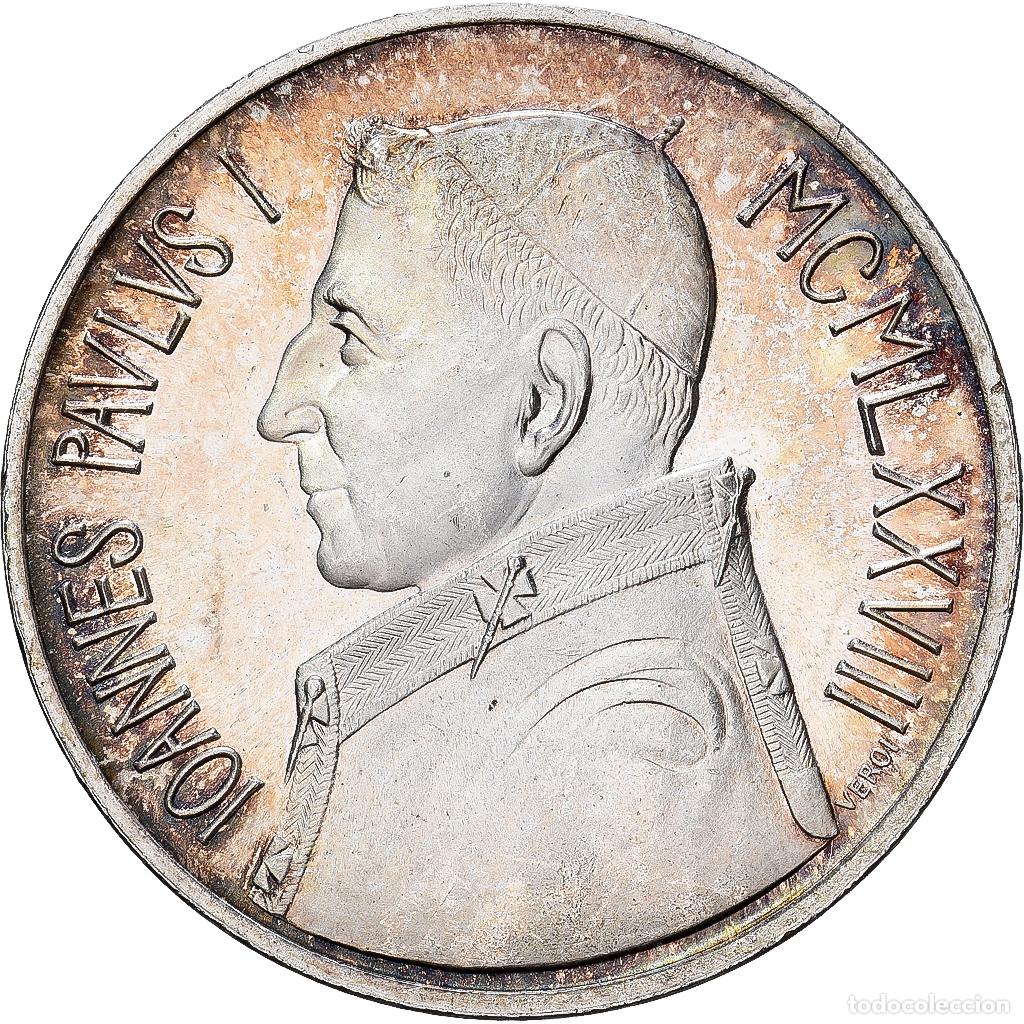 Monedas antiguas de Europa: [#1545700] CIUDAD DEL VATICANO, John Paul I, 500 Lire, 1978, Rome, Plata, SC, KM:142
