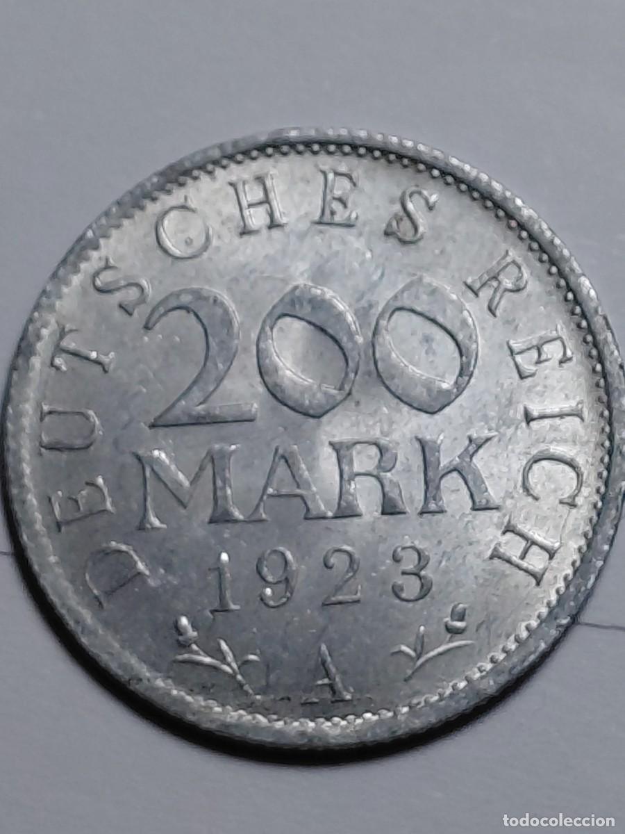 Monedas antiguas de Europa: ALEMANIA WEIMAR - 200 MARK 1923A KM39